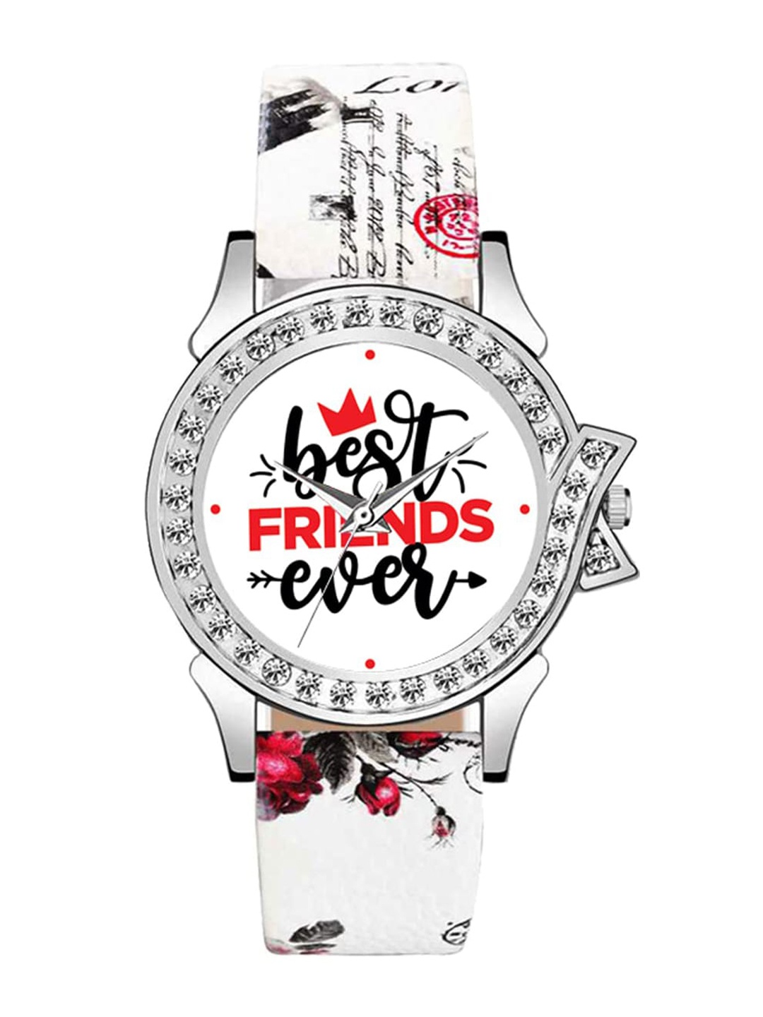 

Relish Women Multicoloured Printed Dial Bracelet Style Straps Analogue Watch RE-L1114F, Multi