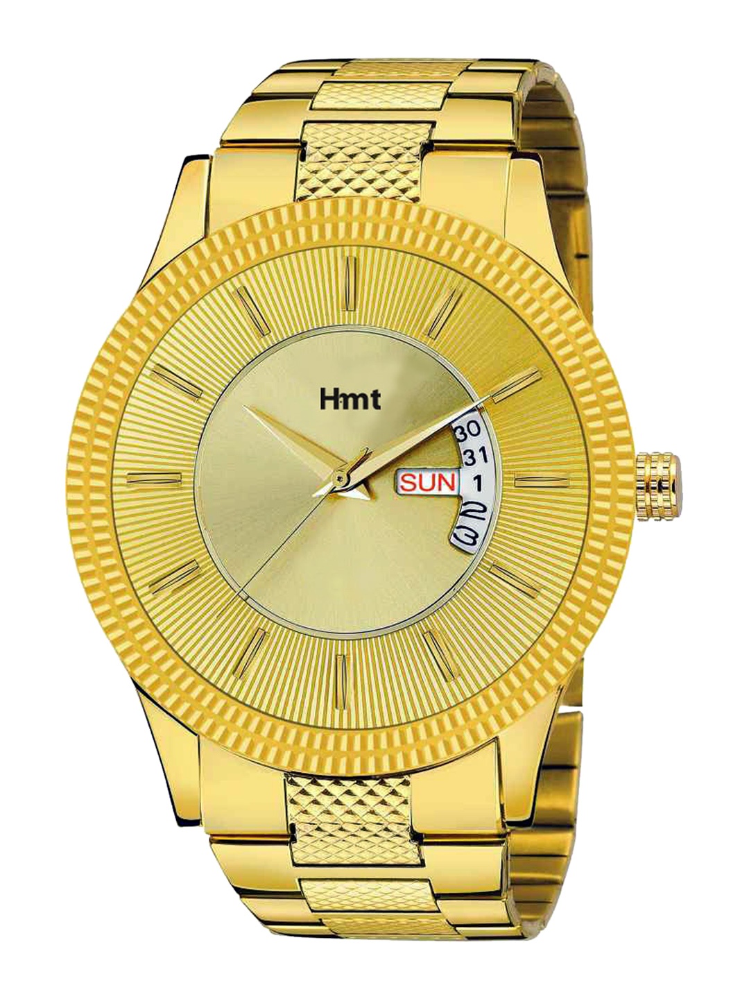 

HAMT Men Gold-Toned Bracelet Style Straps Analogue Watch HT-GR016-GLD-GLD