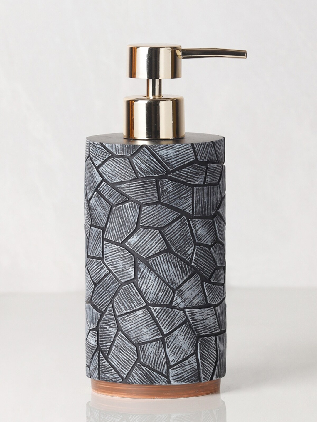 

OBSESSIONS Charcoal Polyresin Soap & Lotion Dispenser