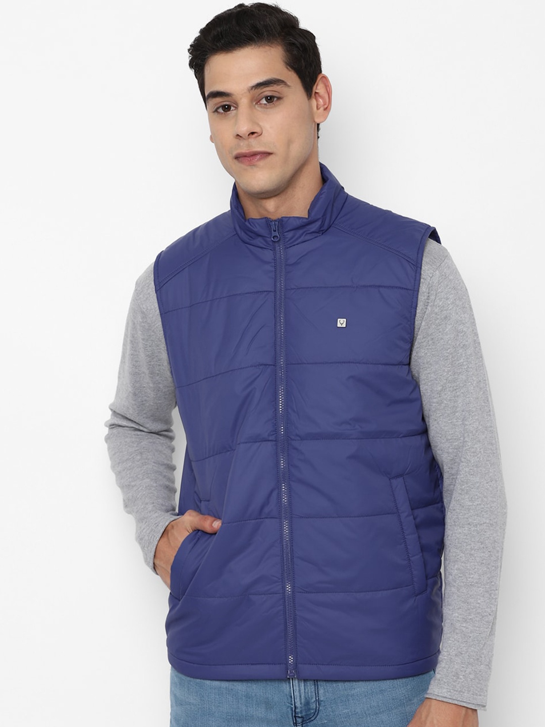 

Allen Solly Men Blue Padded Jacket