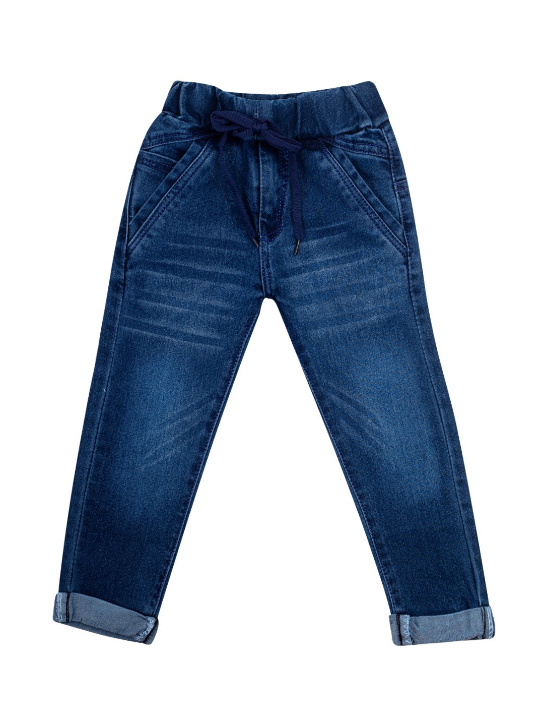 

MeeMee Unisex Kids Blue Regular Trousers