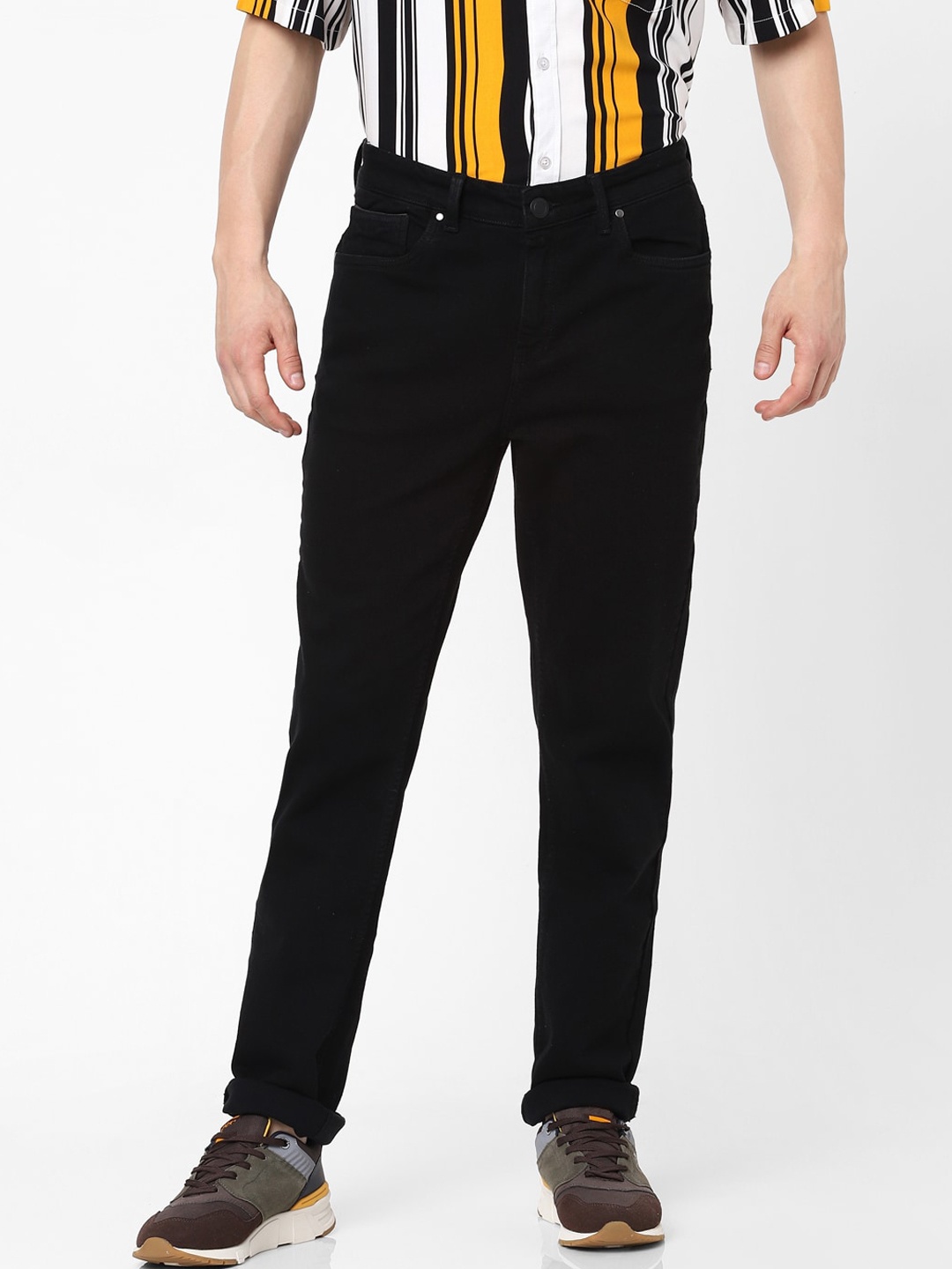

Celio Men Black Slim Fit Stretchable Jeans