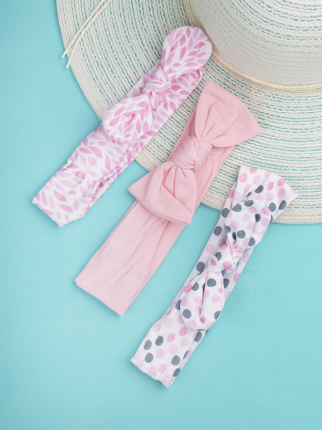 

Arendelle Girls Pink Set of 3 Hairband