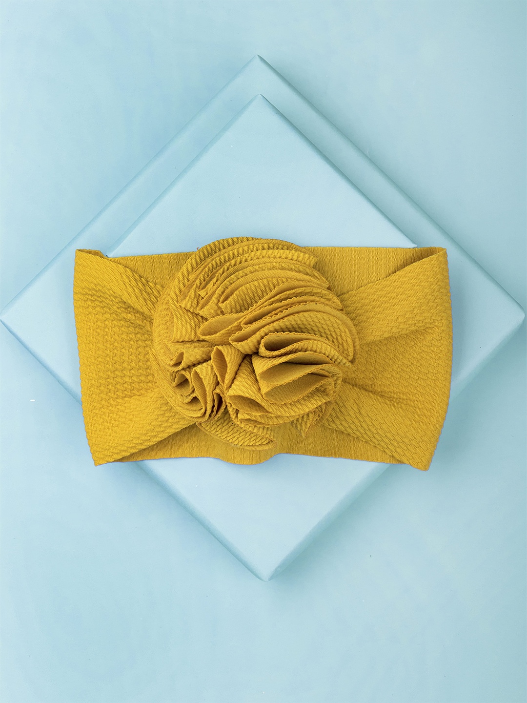 

Arendelle Girls Yellow Embellished Hairband