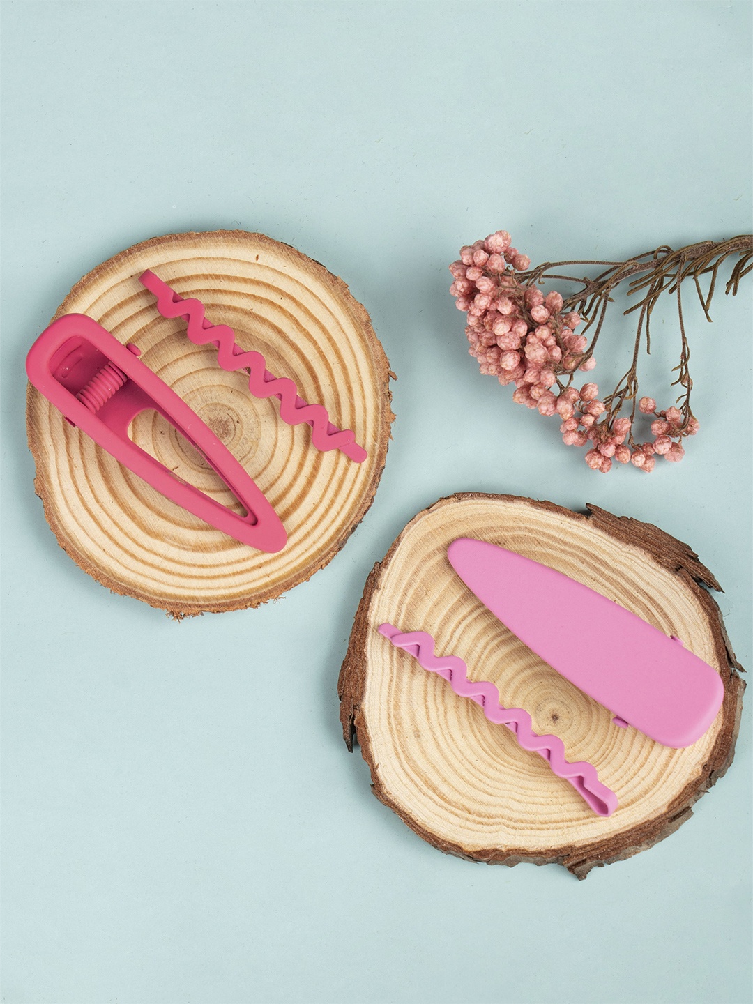 

Arendelle Girls Set of 4 Pink Hair Accessory Set