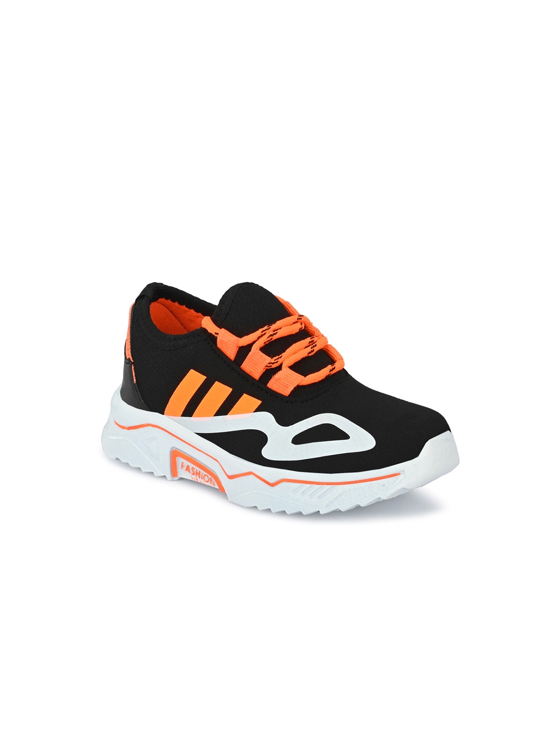 

TUSKEY Boys Black Colourblocked Sneakers