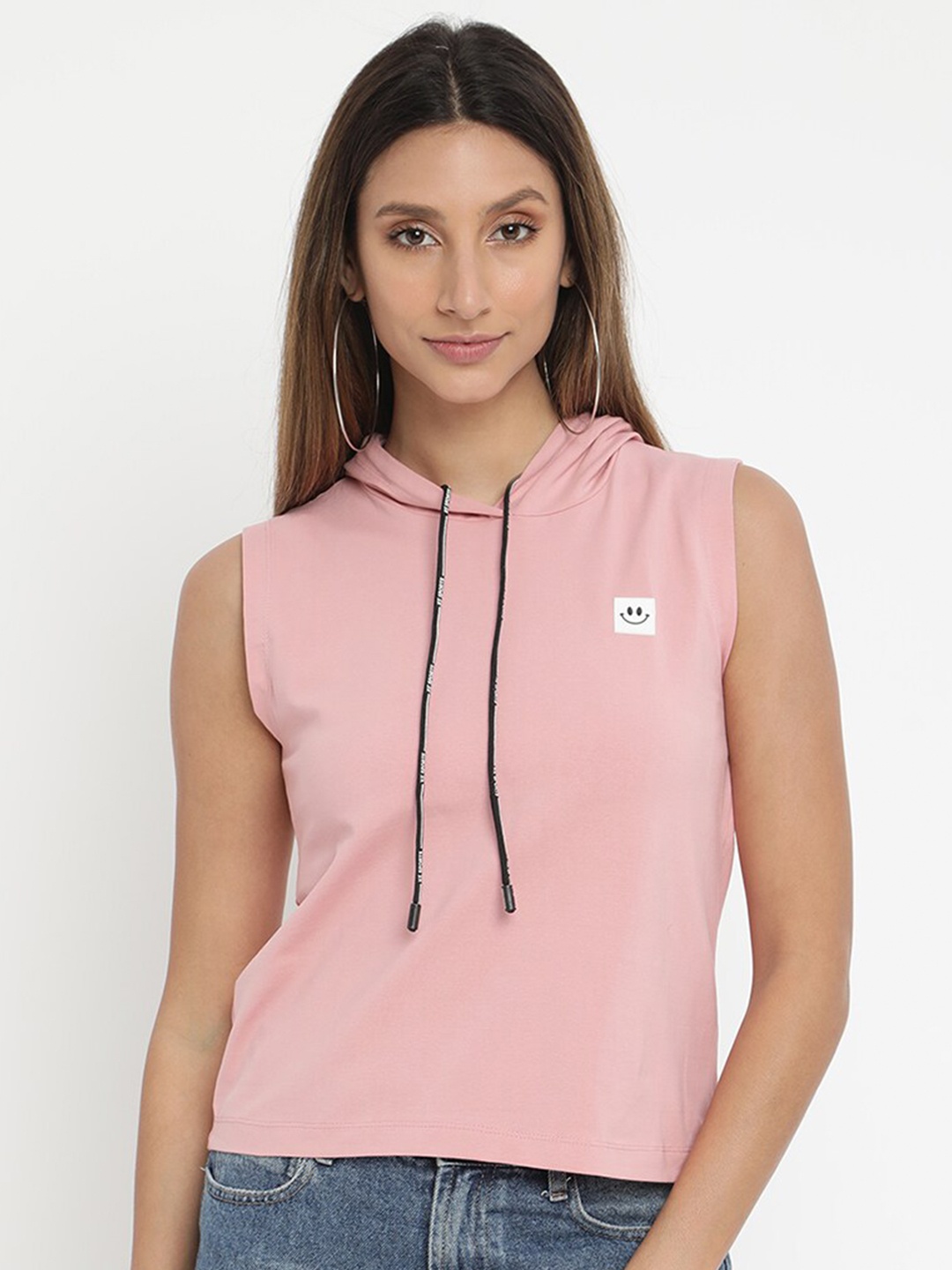 

V2 Value & Variety Pink Styled Back Top