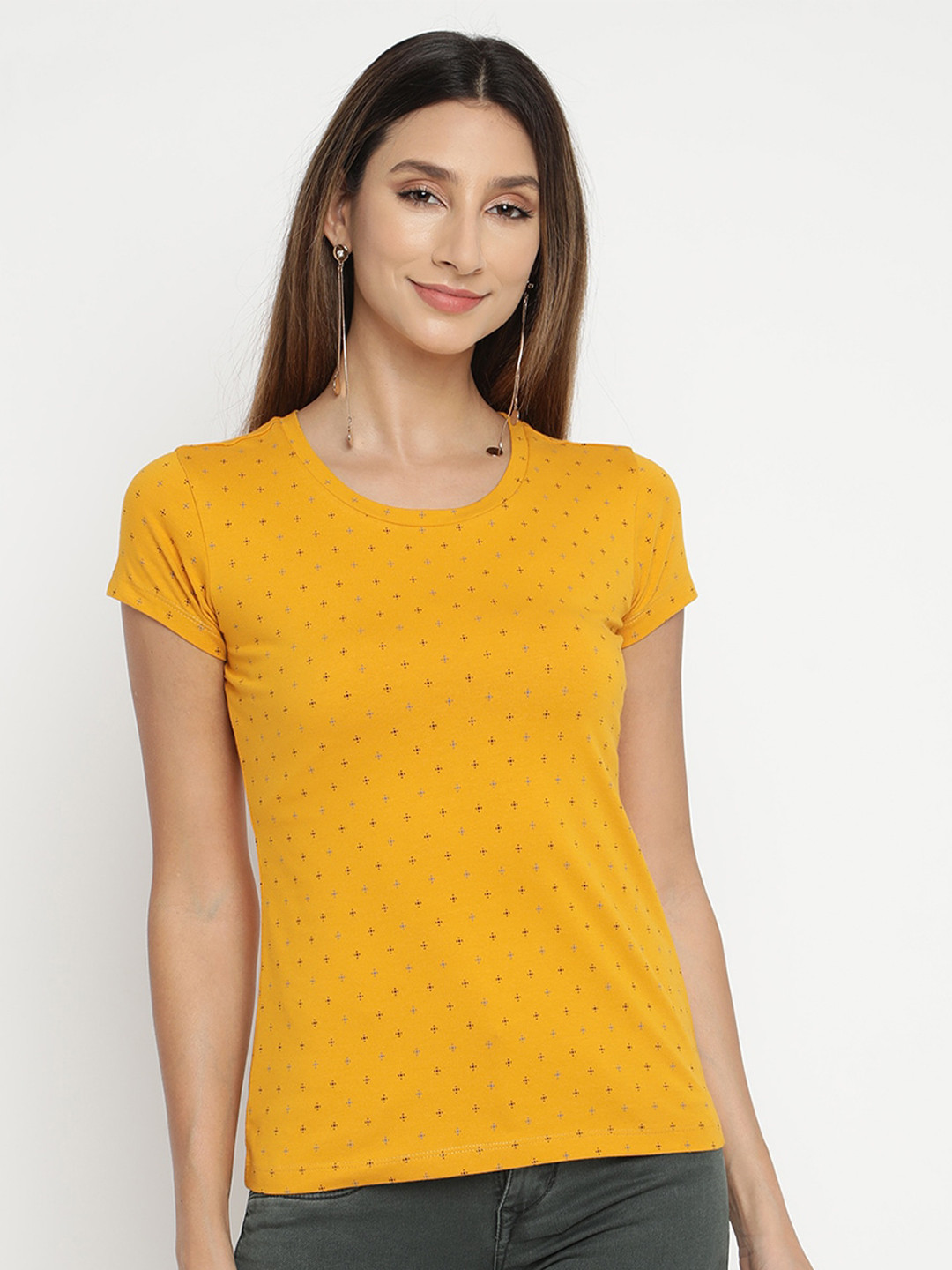

V2 Value & Variety Mustard Yellow Top