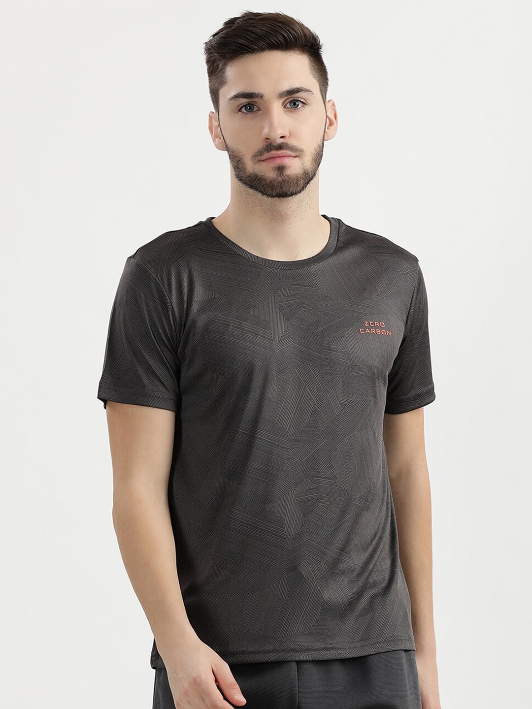 

V2 Value & Variety Men Grey Printed T-shirt