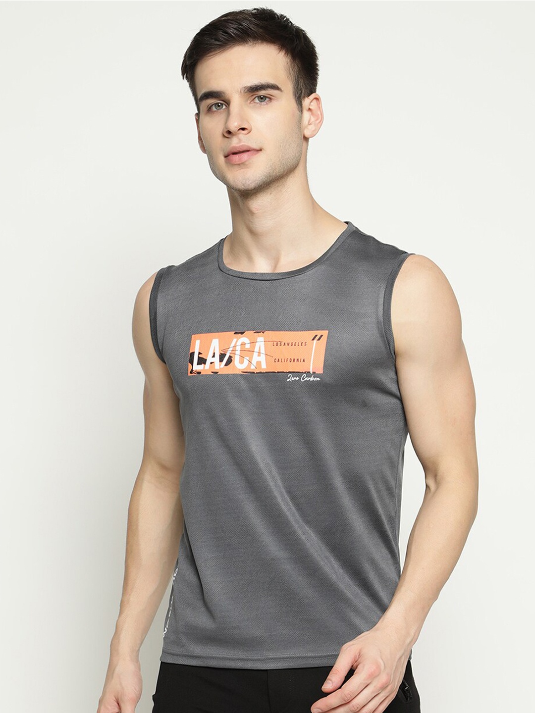 

V2 Value & Variety Men Grey Graphic Printed T-shirt