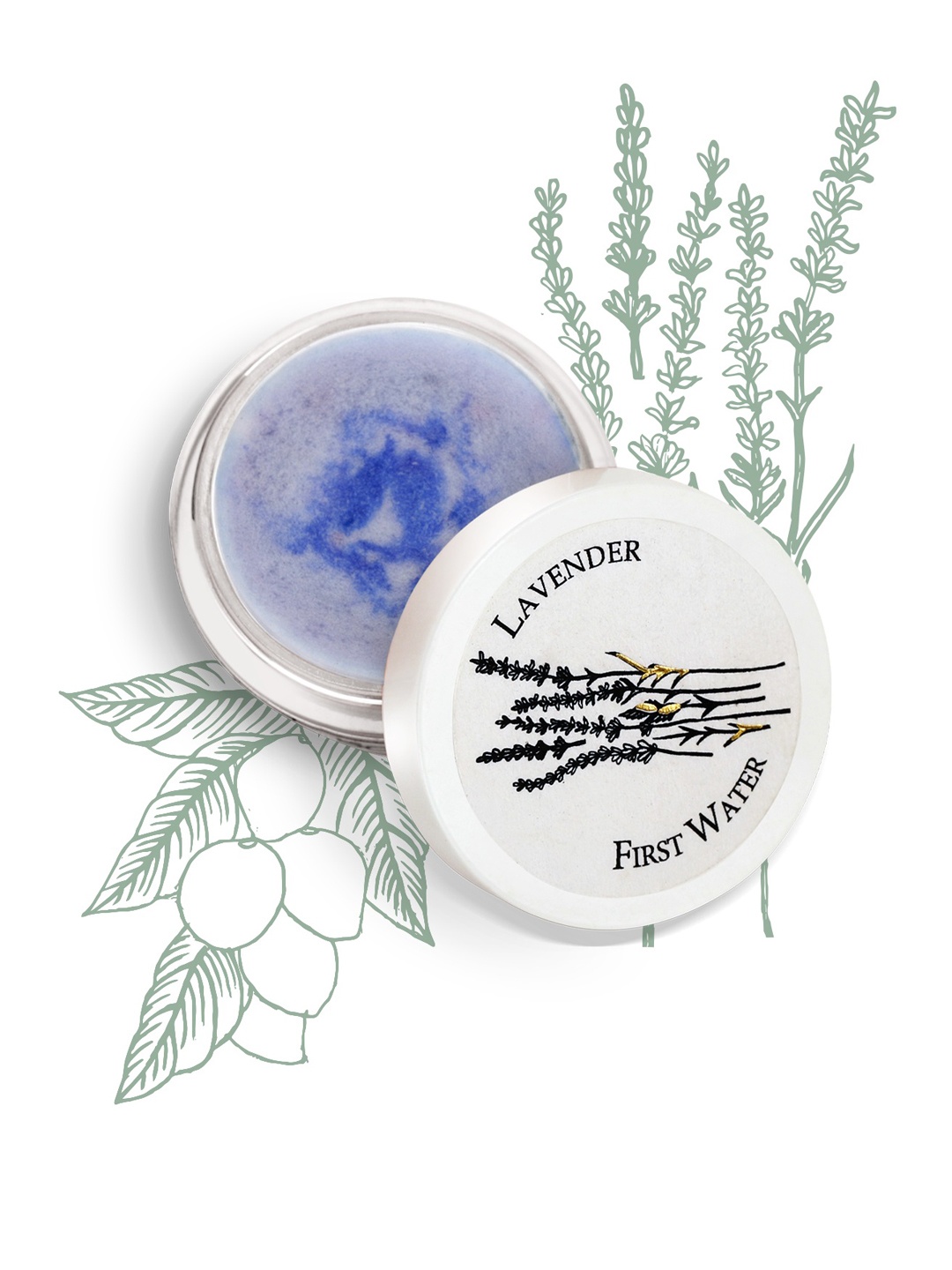 

FIRST WATER Lavender Solid Perfume - 10 ml