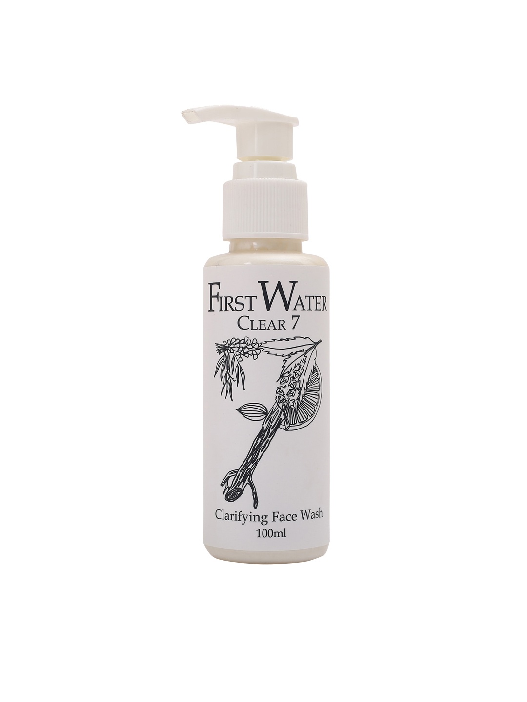 

FIRST WATER Clear 7 Face Wash for Acne-Prone Skin - 100 ml, Off white