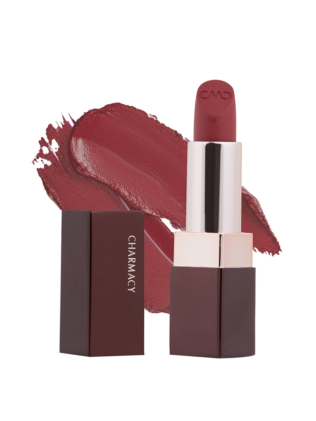 

Charmacy Milano Soft Satin Matte High-Coverage Hydrating Lipstick 3.8g - Dip O Ruby 57, Magenta