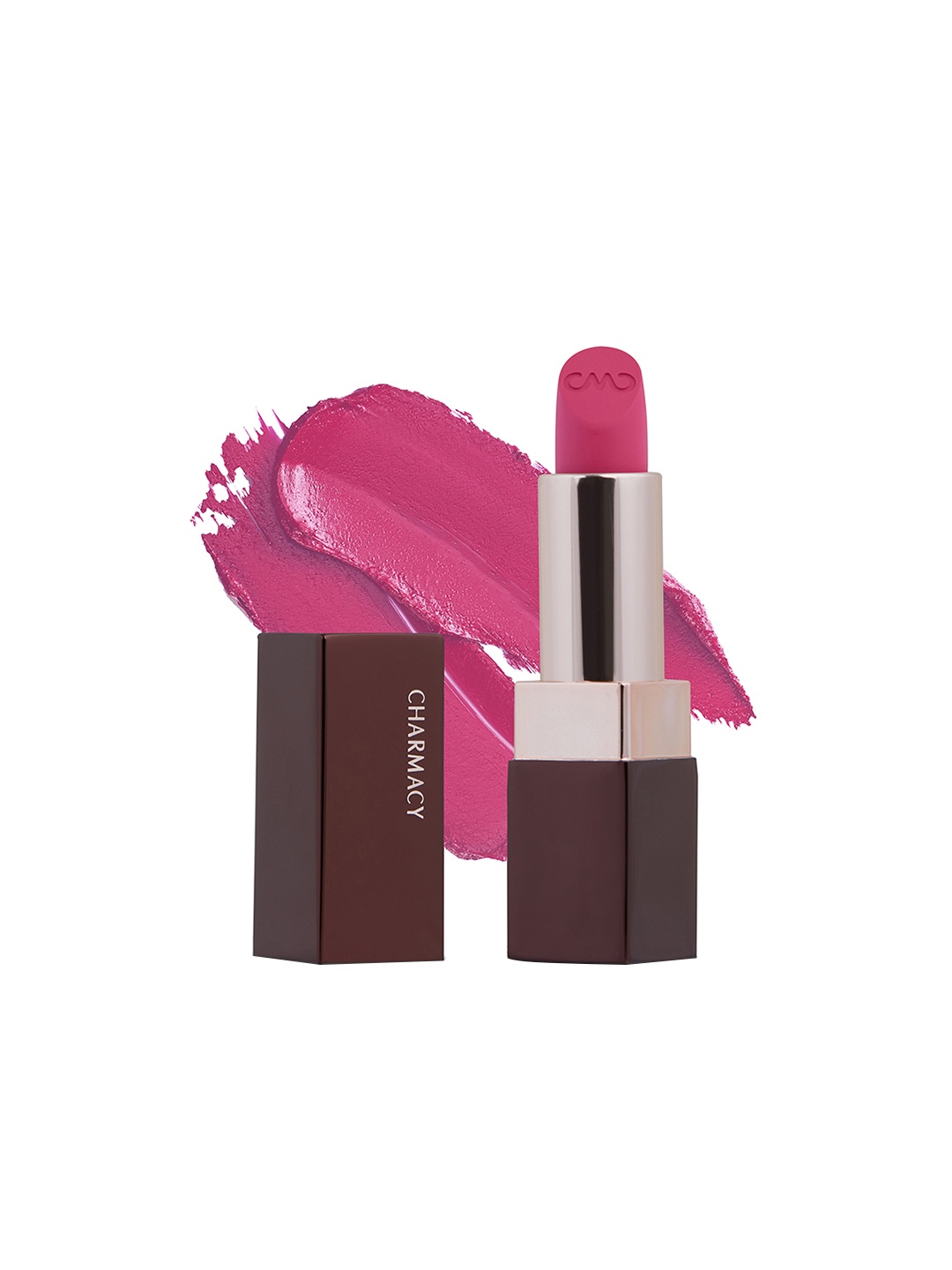 

Charmacy Milano Soft Satin Matte High-Coverage Hydrating Lipstick 3.8g - Frost Bite 45, Pink