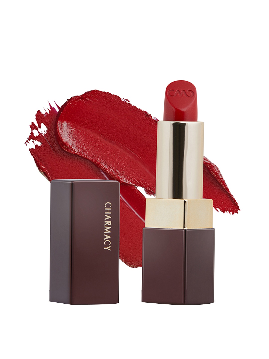 

Charmacy Milano Moisturising & Hydrating Lightweight Vegan Luxe Creme Lipstick - True 15, Red