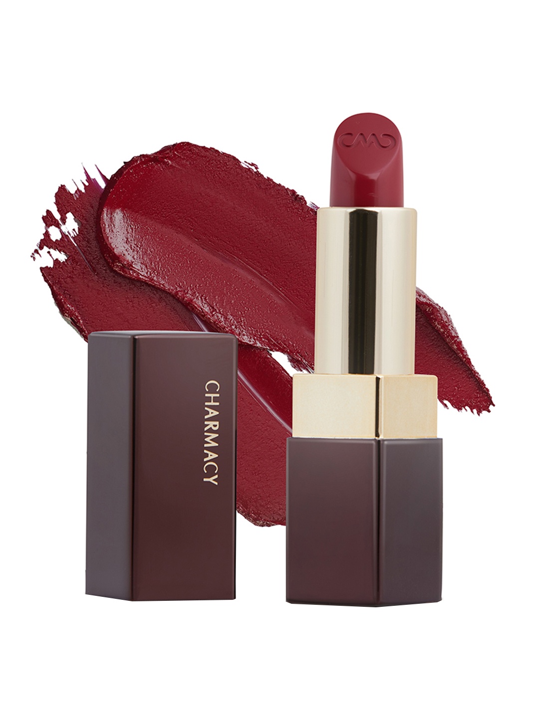 

Charmacy Milano Moisturising & Hydrating Lightweight Vegan Luxe Creme Lipstick - Plum 13, Magenta