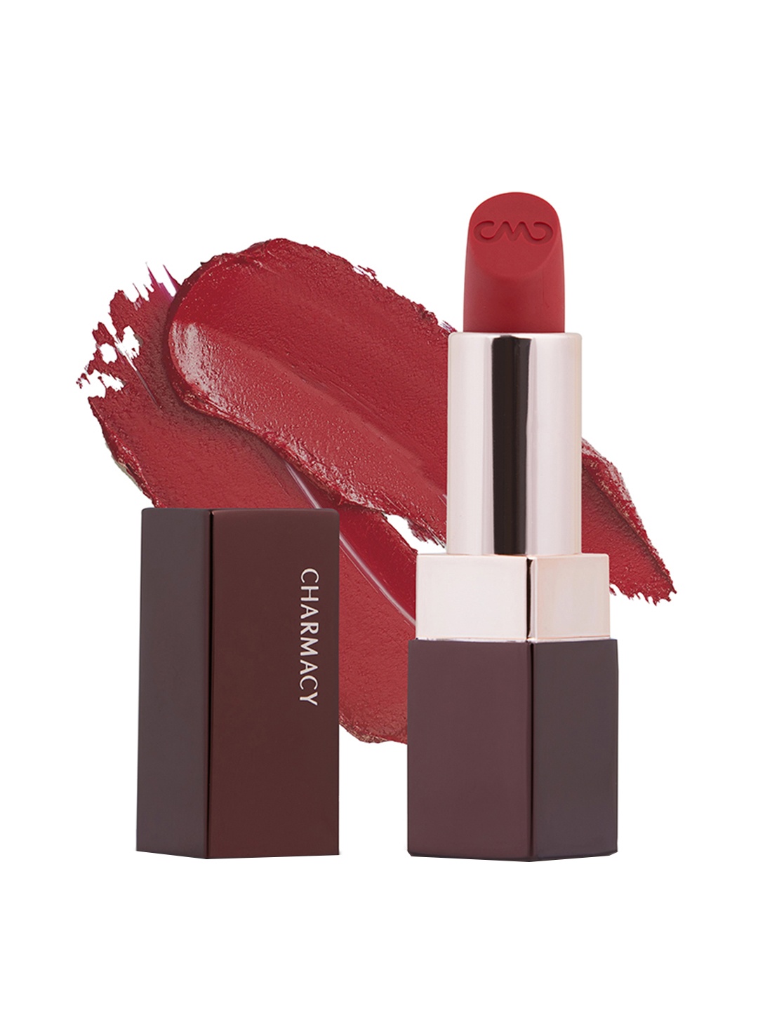 

Charmacy Milano Soft Satin Matte High-Coverage Hydrating Lipstick 3.8g - Venetian Red 49