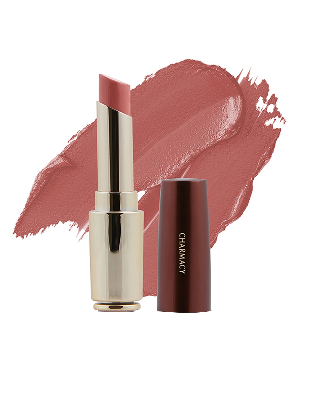 

Charmacy Milano Moisturising & Hydrating Vegan Flattering Nude Lipstick- Bed Time Flirt 02, Pink