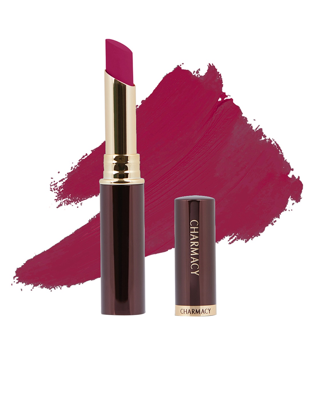 

Charmacy Milano Waterproof & SmudgeProof Vegan Longstay Matte Lipstick - Missy & Fierce 68, Maroon