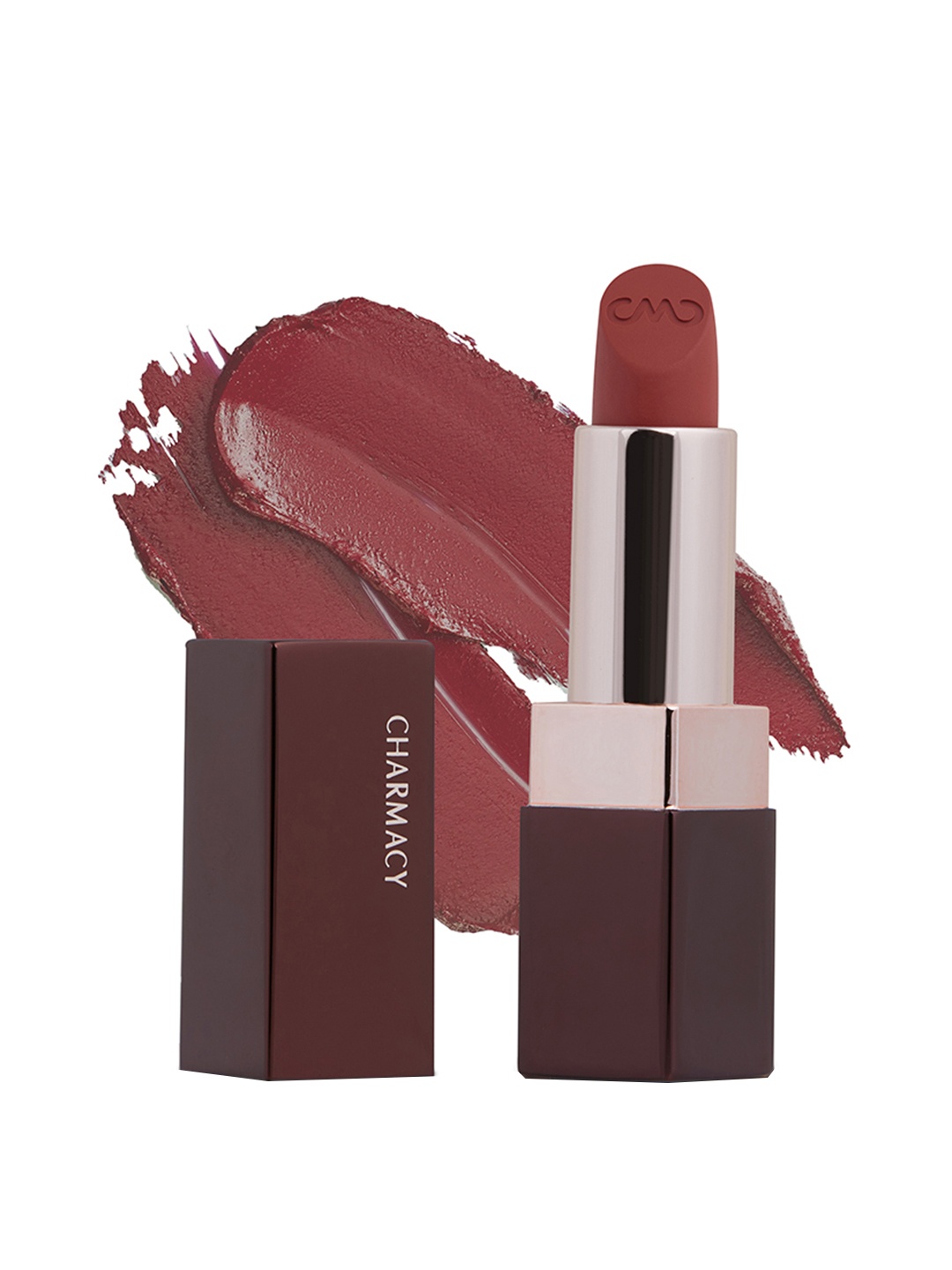 

Charmacy Milano Soft Satin Matte High-Coverage Hydrating Lipstick 3.8g - Jelly Bean 50, Maroon