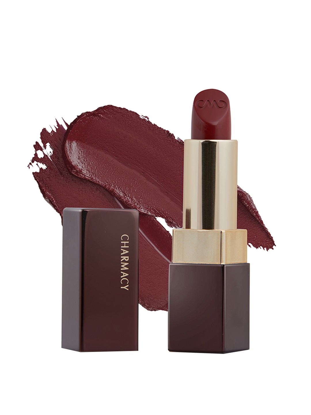 

Charmacy Milano Moisturising & Hydrating Lightweight Luxe Creme Lipstick - Cherry Red 11, Rose