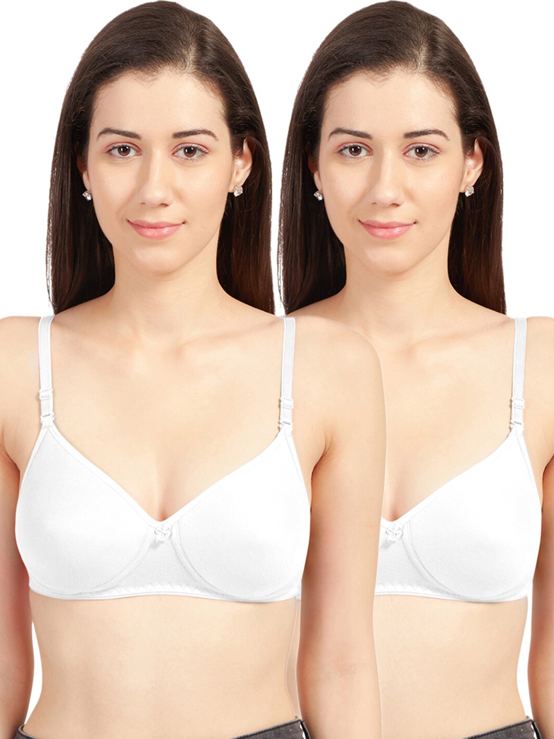 

Sonari Pack of 2 White T-shirt Bras - Lightly Padded