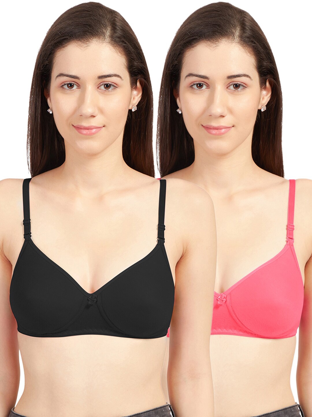 

Sonari Pack of 2 Bra Lightly Padded, Assorted