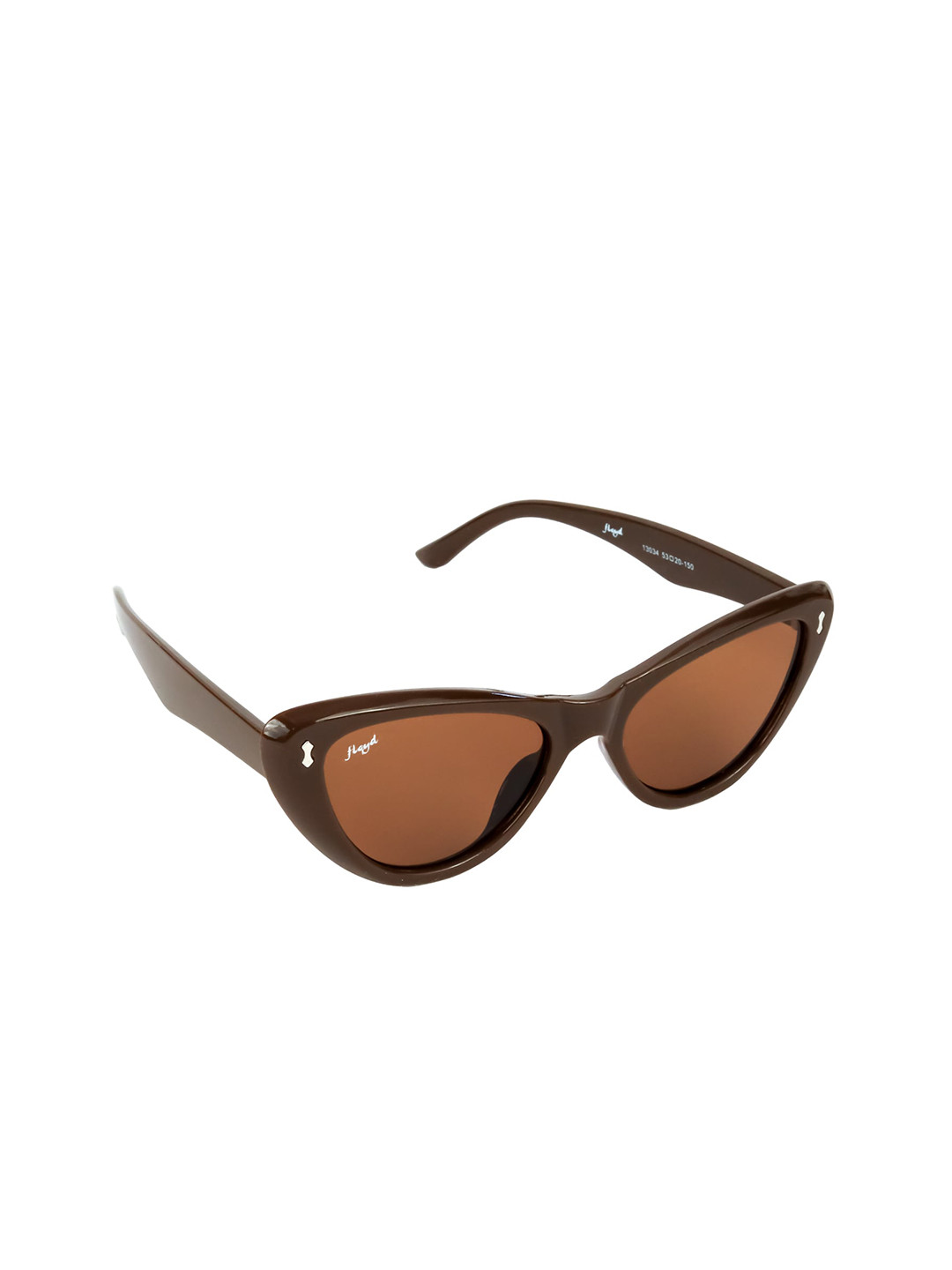 

Floyd Unisex Brown Lens & Brown Cateye Sunglasses with UV Protected Lens 13034_Brn_Brn