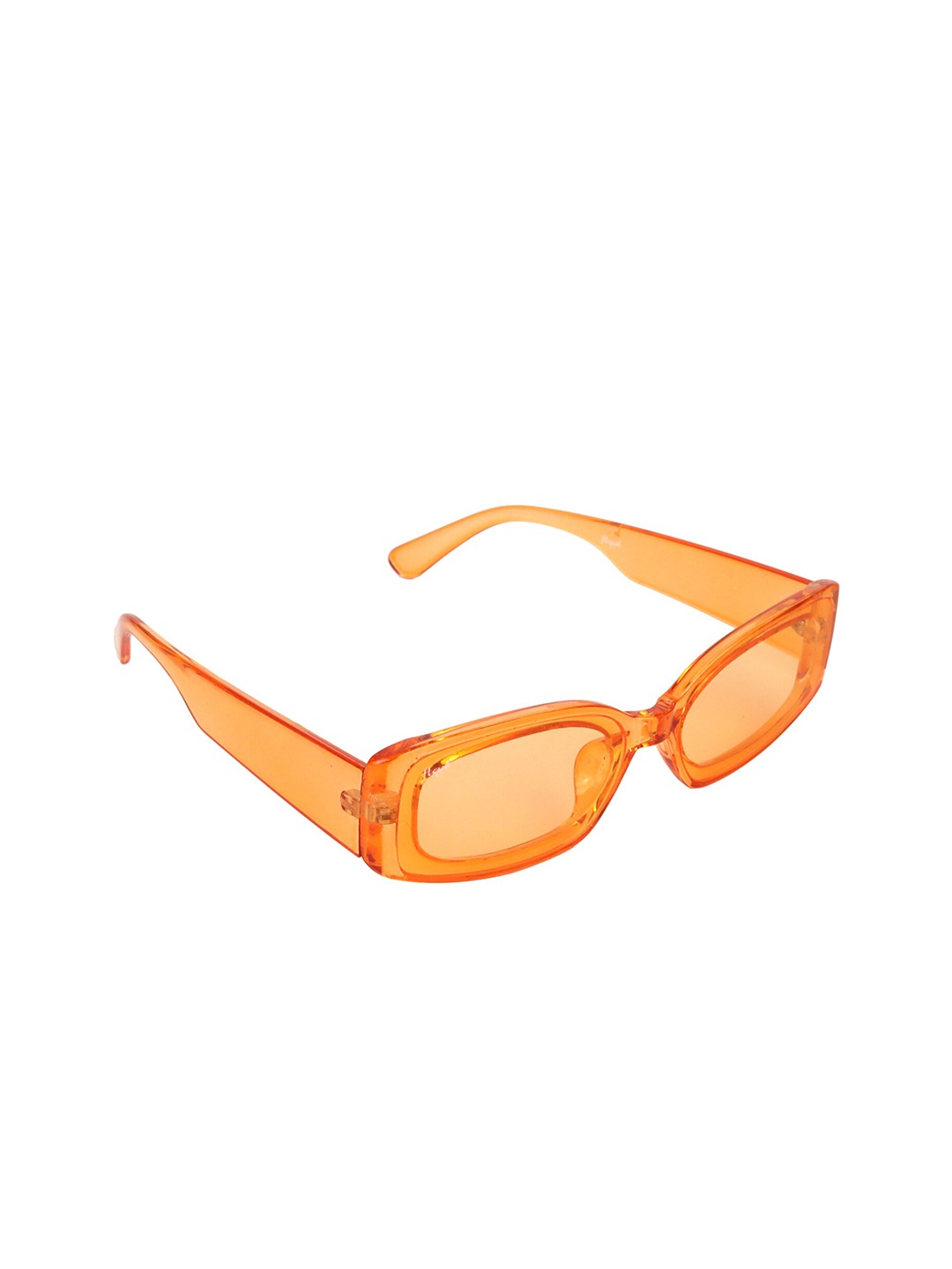 

Floyd Unisex Orange Rectangle Sunglasses with UV Protected Lens -Solad_Org_Org
