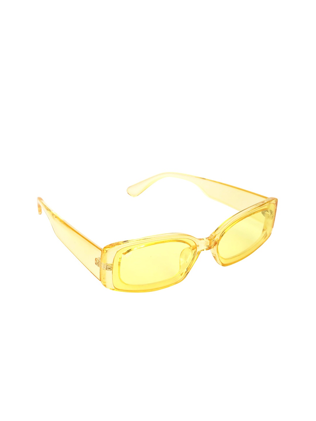 

Floyd Unisex Yellow Lens & Yellow Rectangle Sunglasses & UV Protected Lens Solad_Yel_Yel