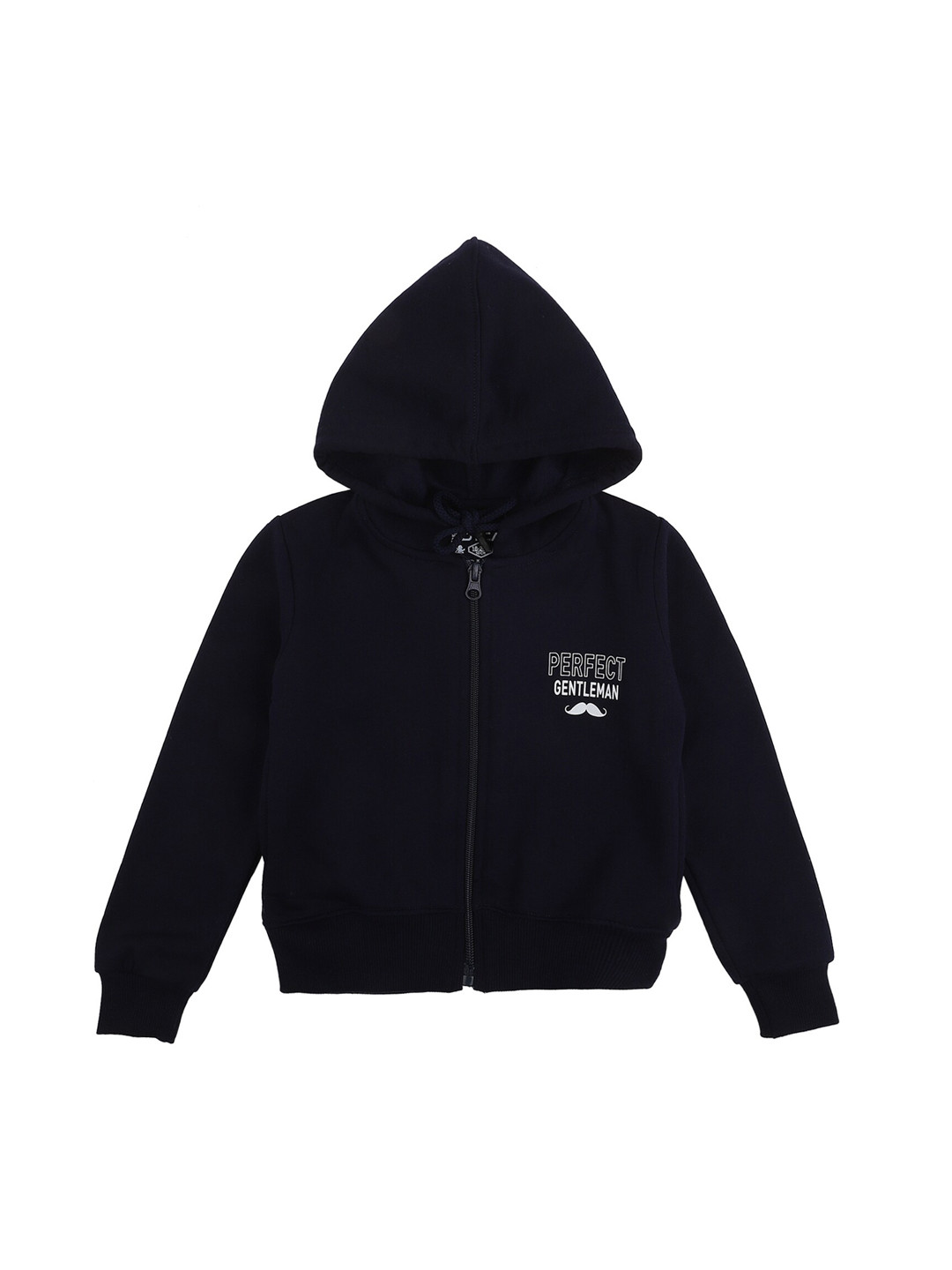 

DYCA Boys Navy Blue Fleece Lightweight Hooded Tailored Jacket