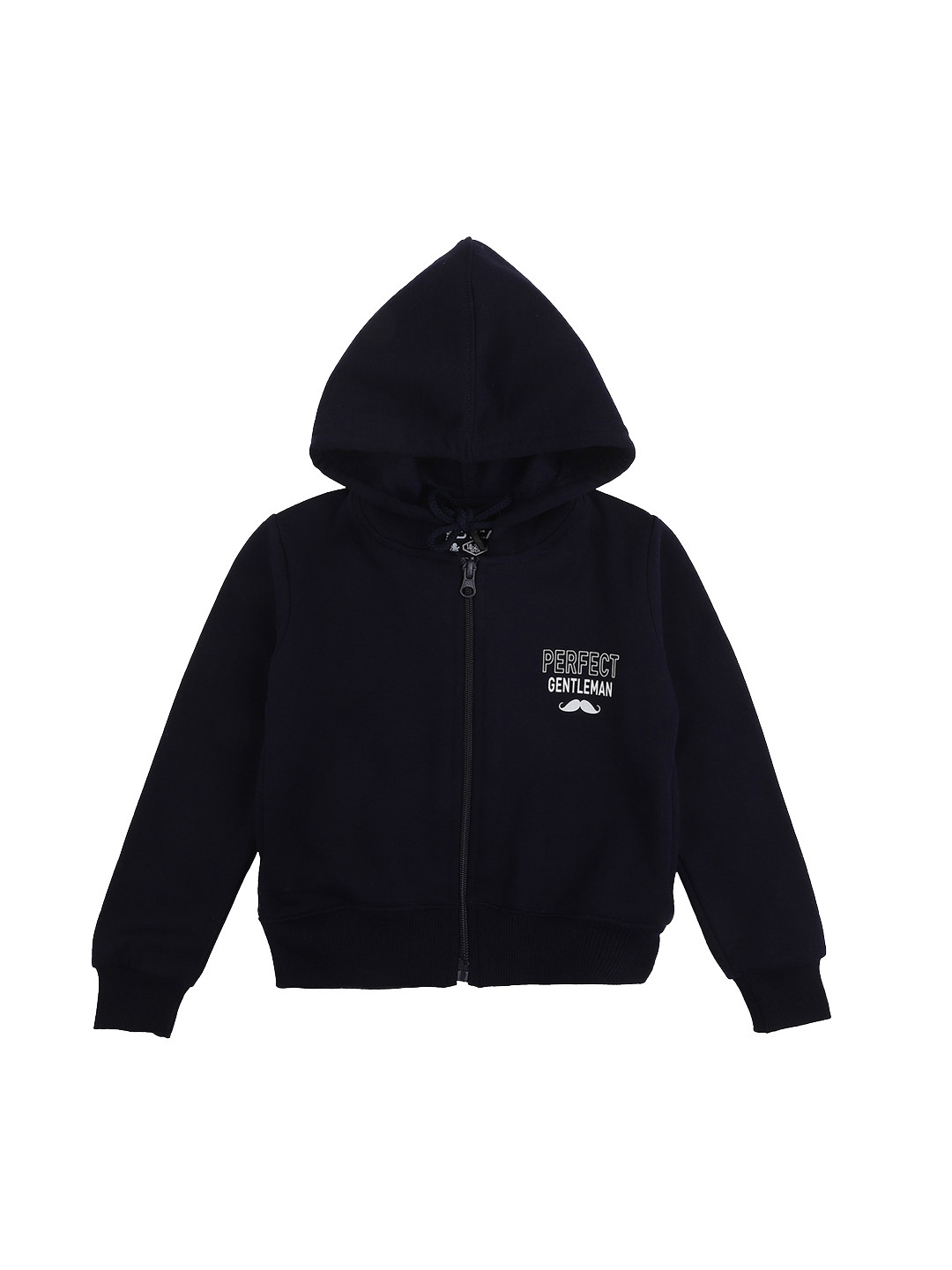 

DYCA Boys Navy Blue Solid Lightweight Open Front Winter Jacket