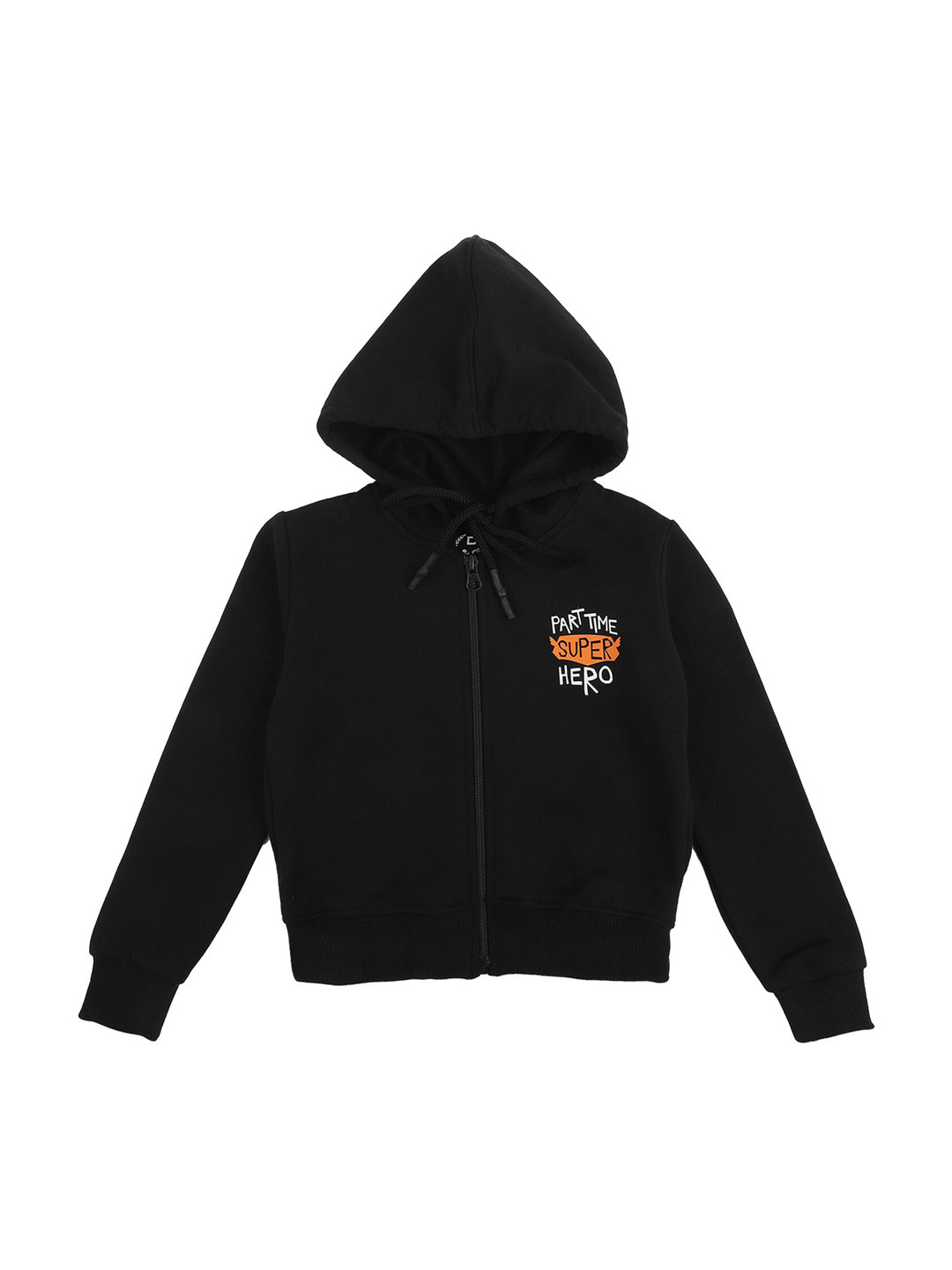

DYCA Boys Black Fleece Lightweight Bomber Jacket
