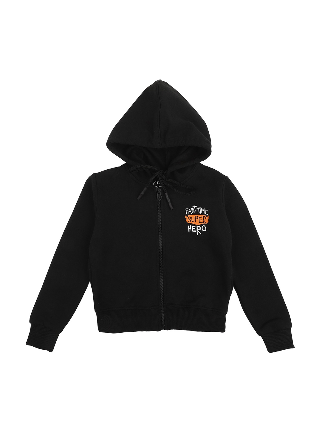 

DYCA Boys Black Fleece Lightweight Bomber Jacket