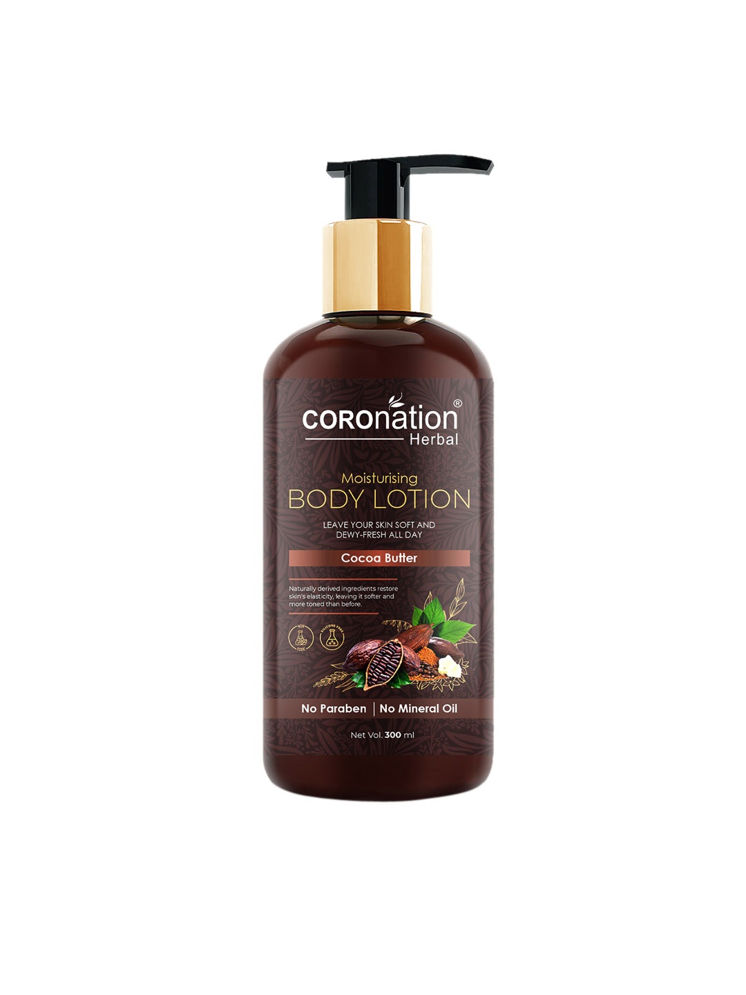

COROnation Herbal Cocoa Butter Moisturising Body Lotion - 300 ml, Brown