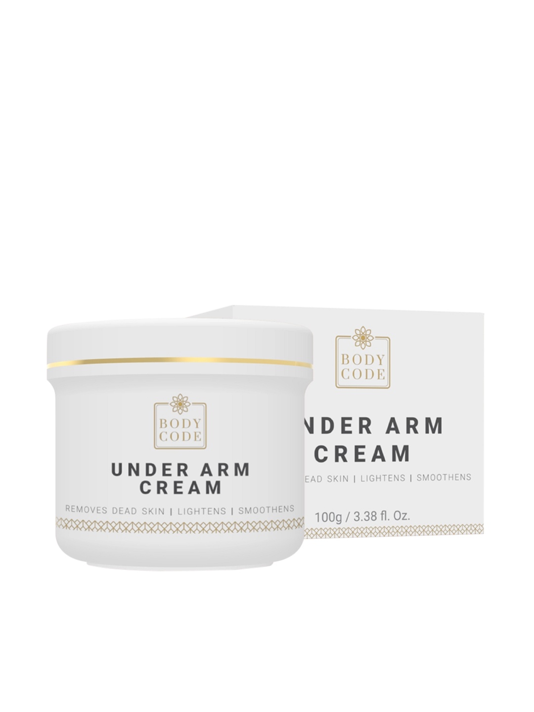 

BODY CODE Vegan Under Arm Cream 100 gm, White