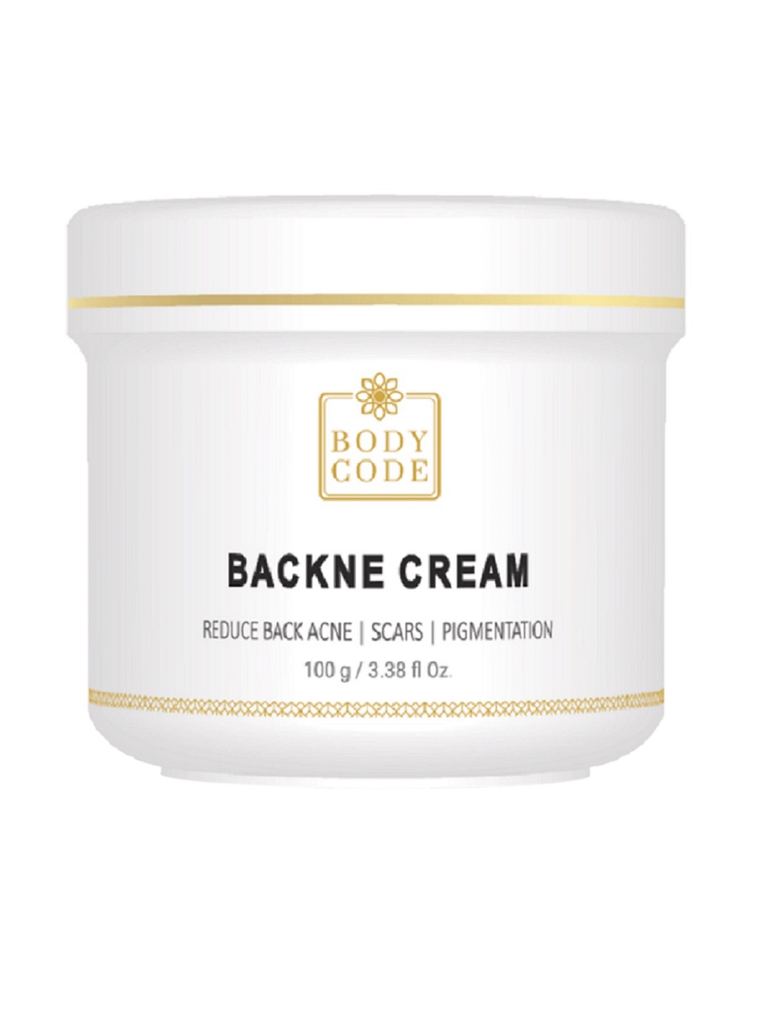 

BODY CODE Vegan Backne Cream 100 gm, White