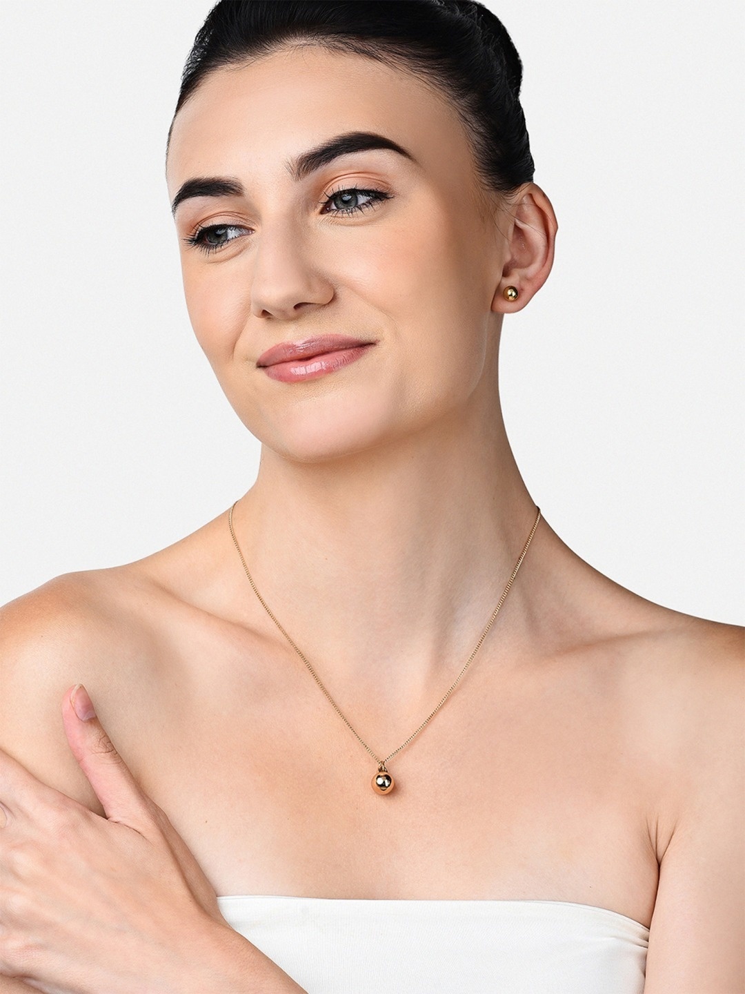 

AMI Gold-Toned Gold-Plated Chain