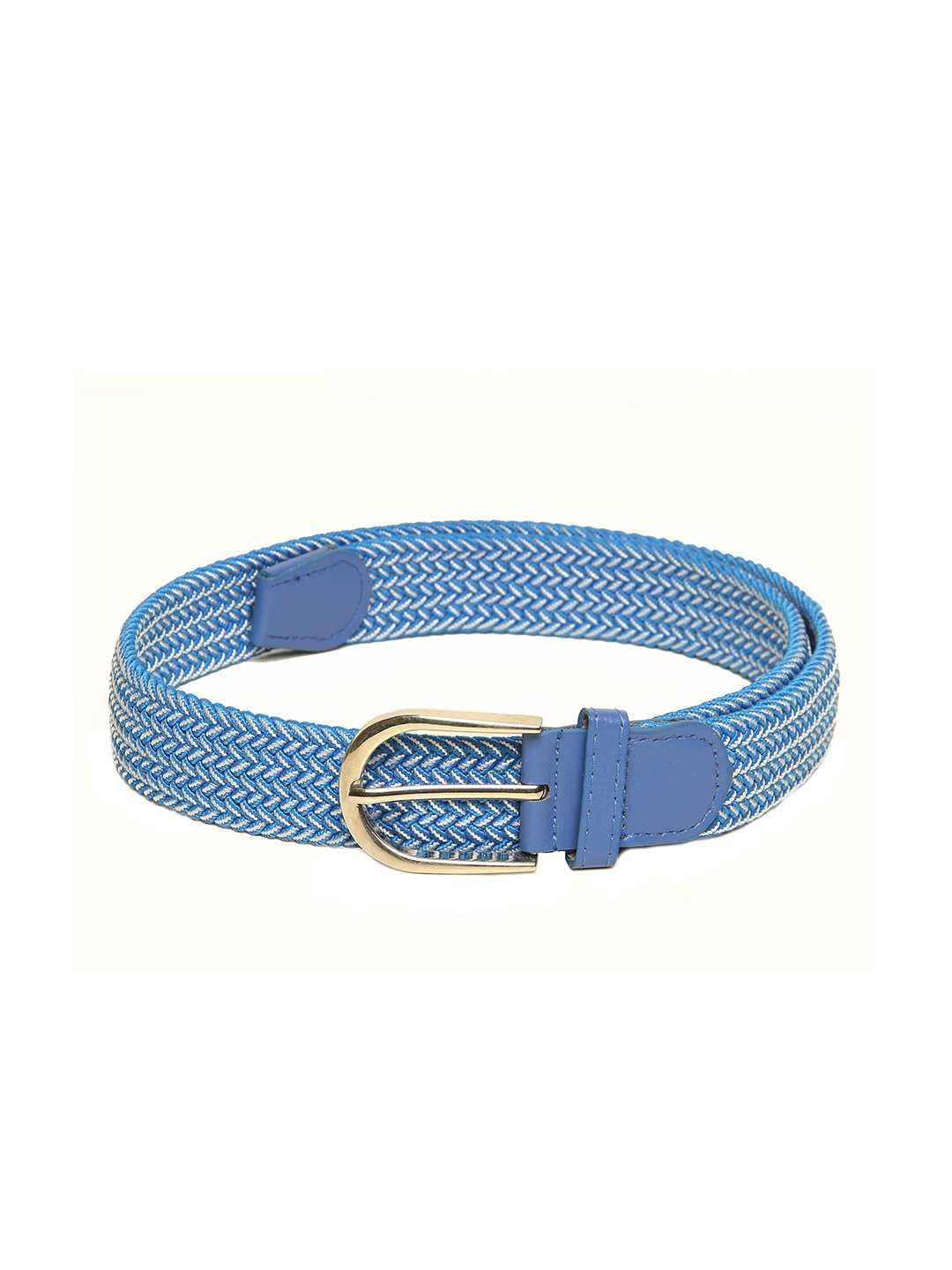 

Calvadoss Women Blue Braided Belt