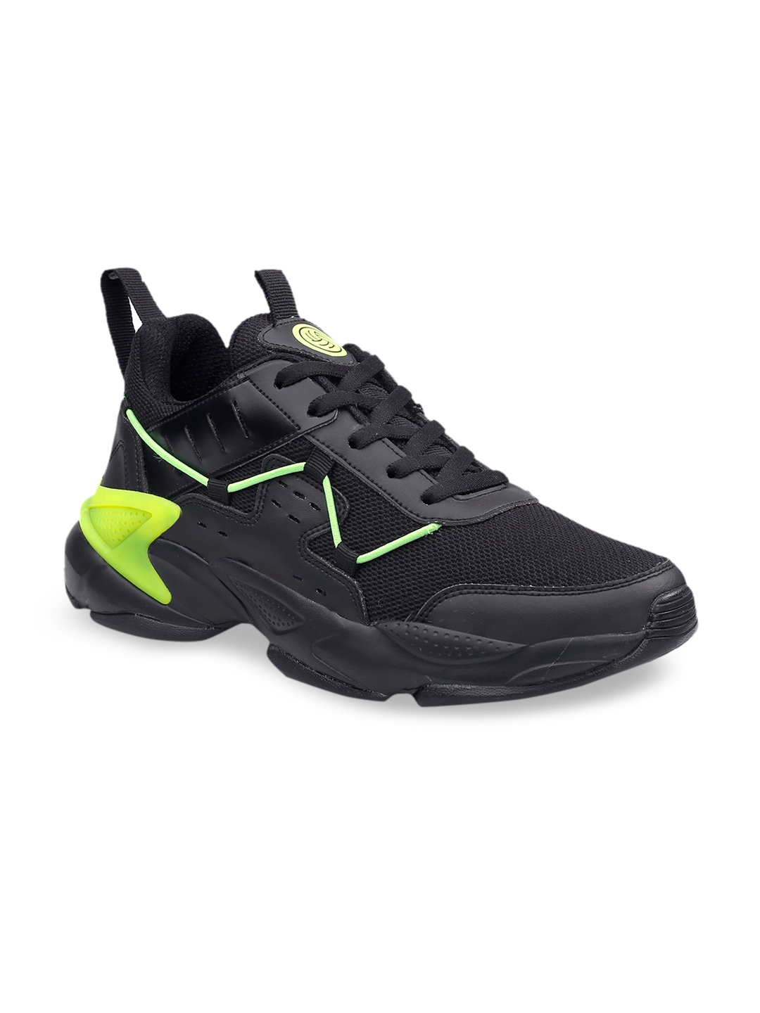 

bacca bucci Men Black Colourblocked Sneakers