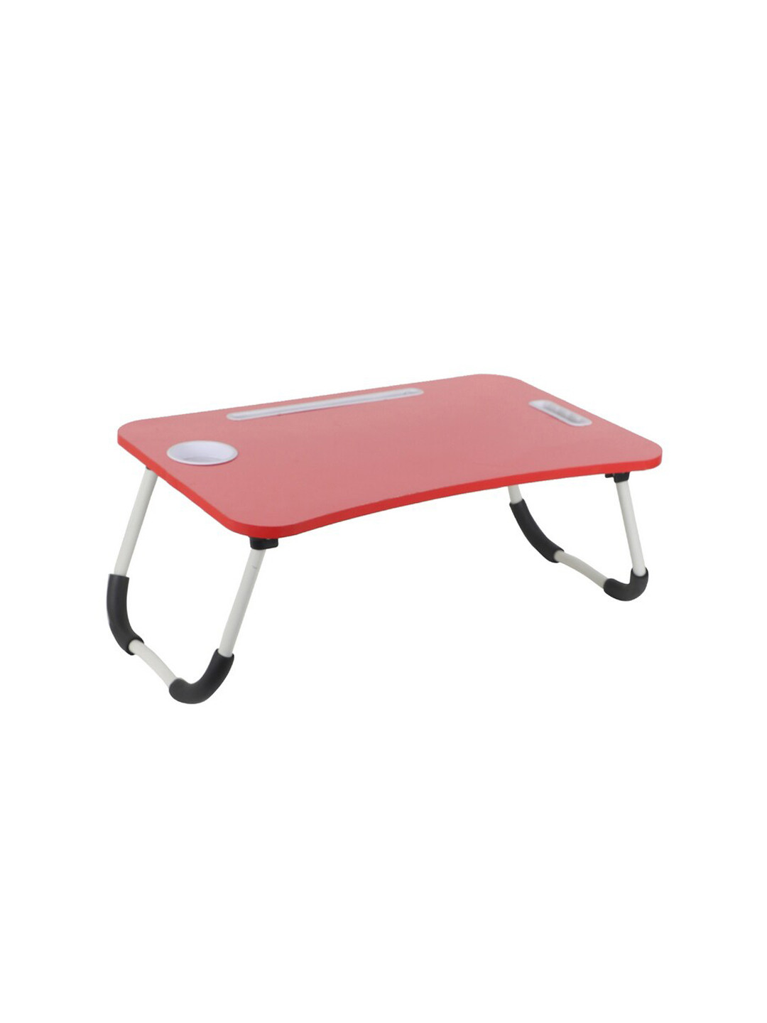 

CDI Red Coloured Breakfast Table With handle Cup Holder