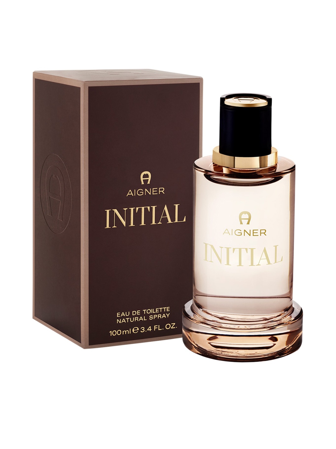 

AIGNER Men Initial Eau De Toilette Natural Spray 100 ml, Brown