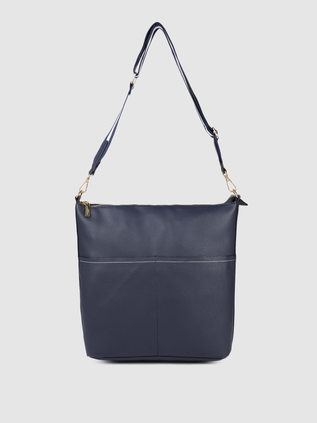 

Accessorize Navy Blue Sasha Textured Shoulder Bag