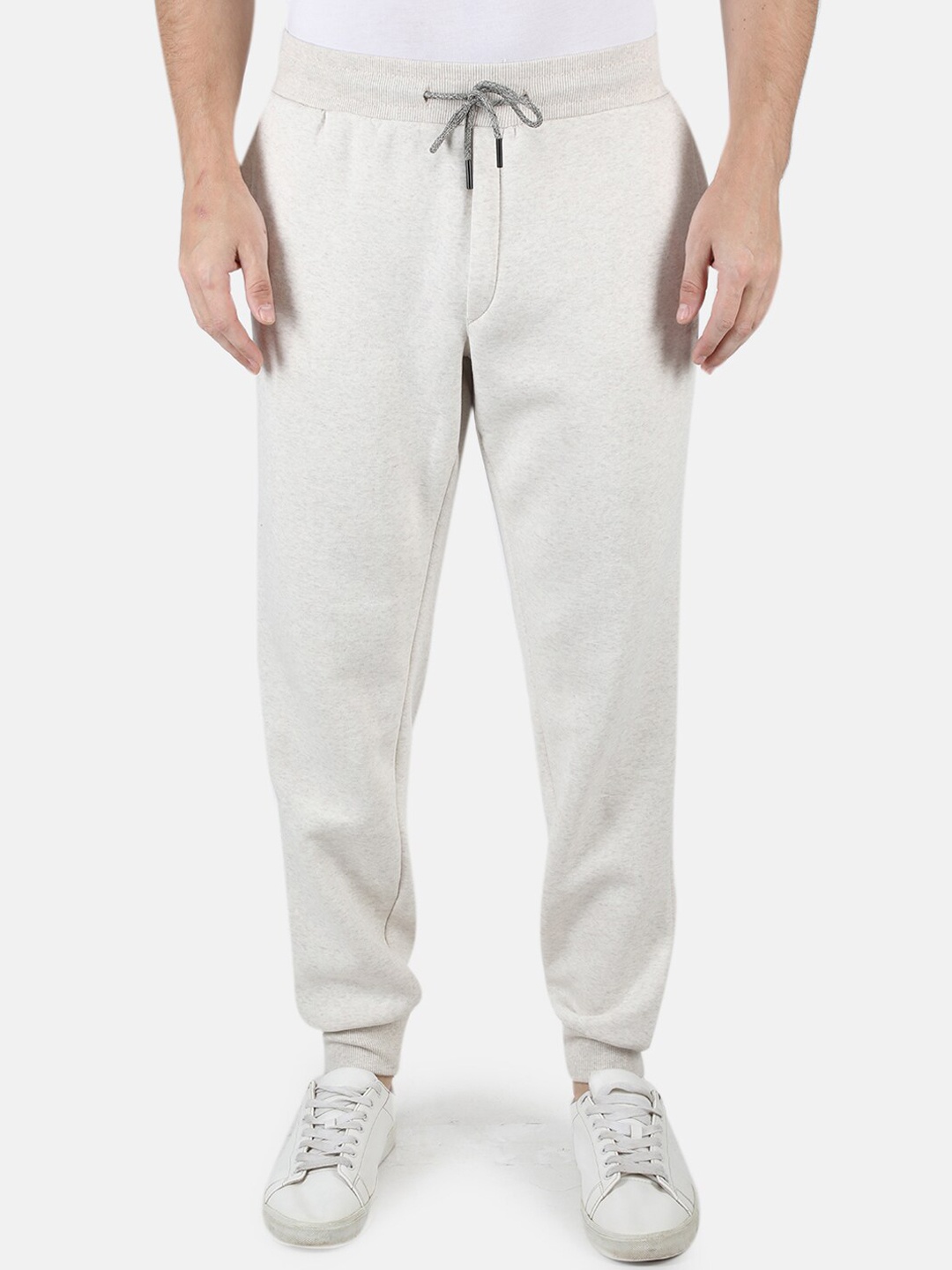 

Monte Carlo Men Grey Solid Joggers