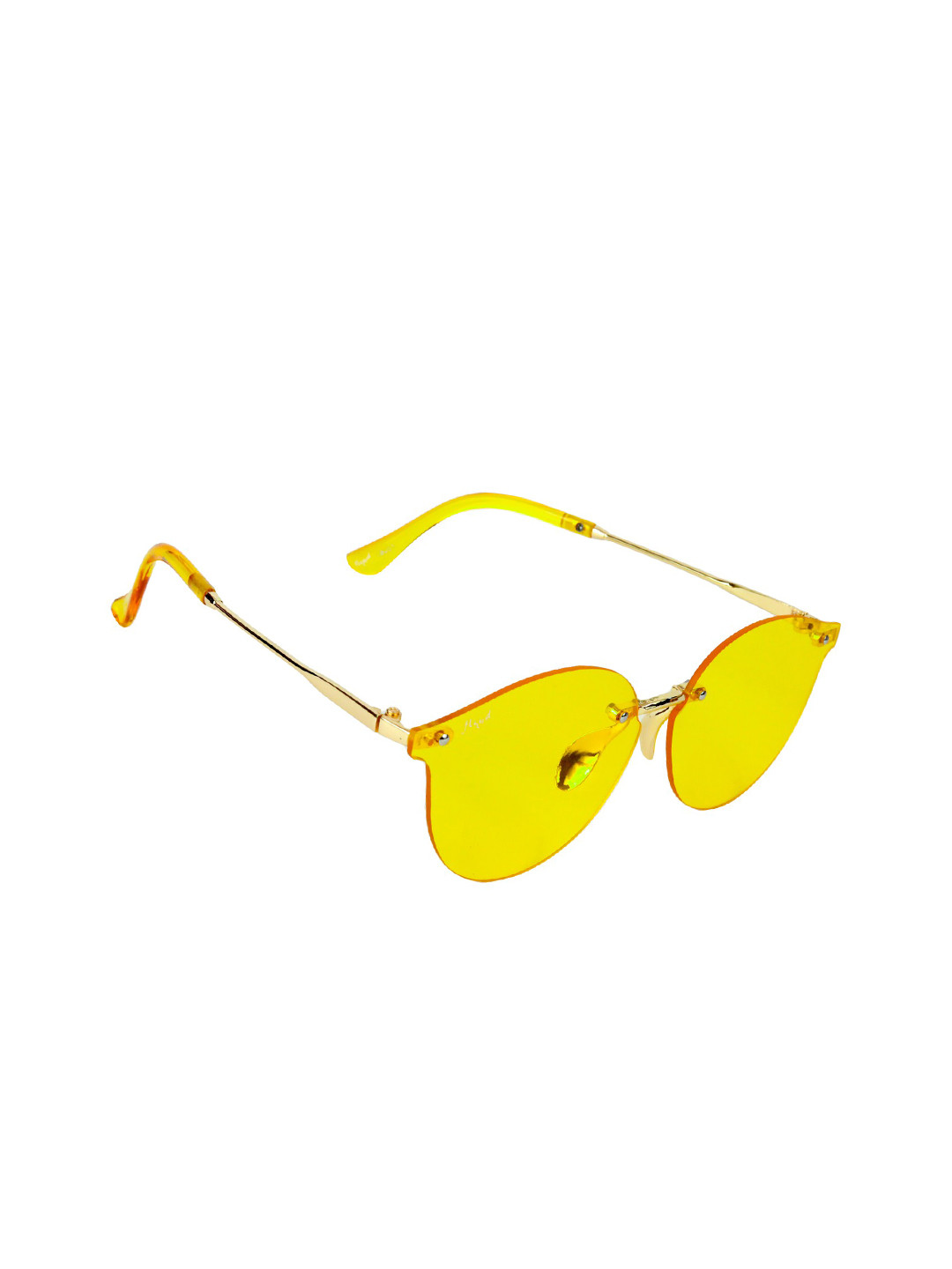 

Floyd Adult Yellow Lens & Gold Butterfly Sunglasses with UV Protected Lens 18001_Gold_Ylw
