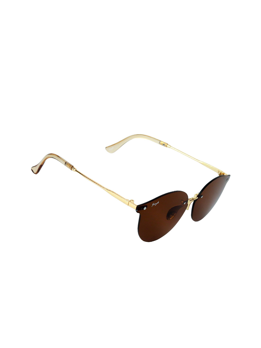 

Floyd Brown Lens & Gold-Toned Butterfly Sunglasses with UV Protected Lens 18001_Gold_Brn