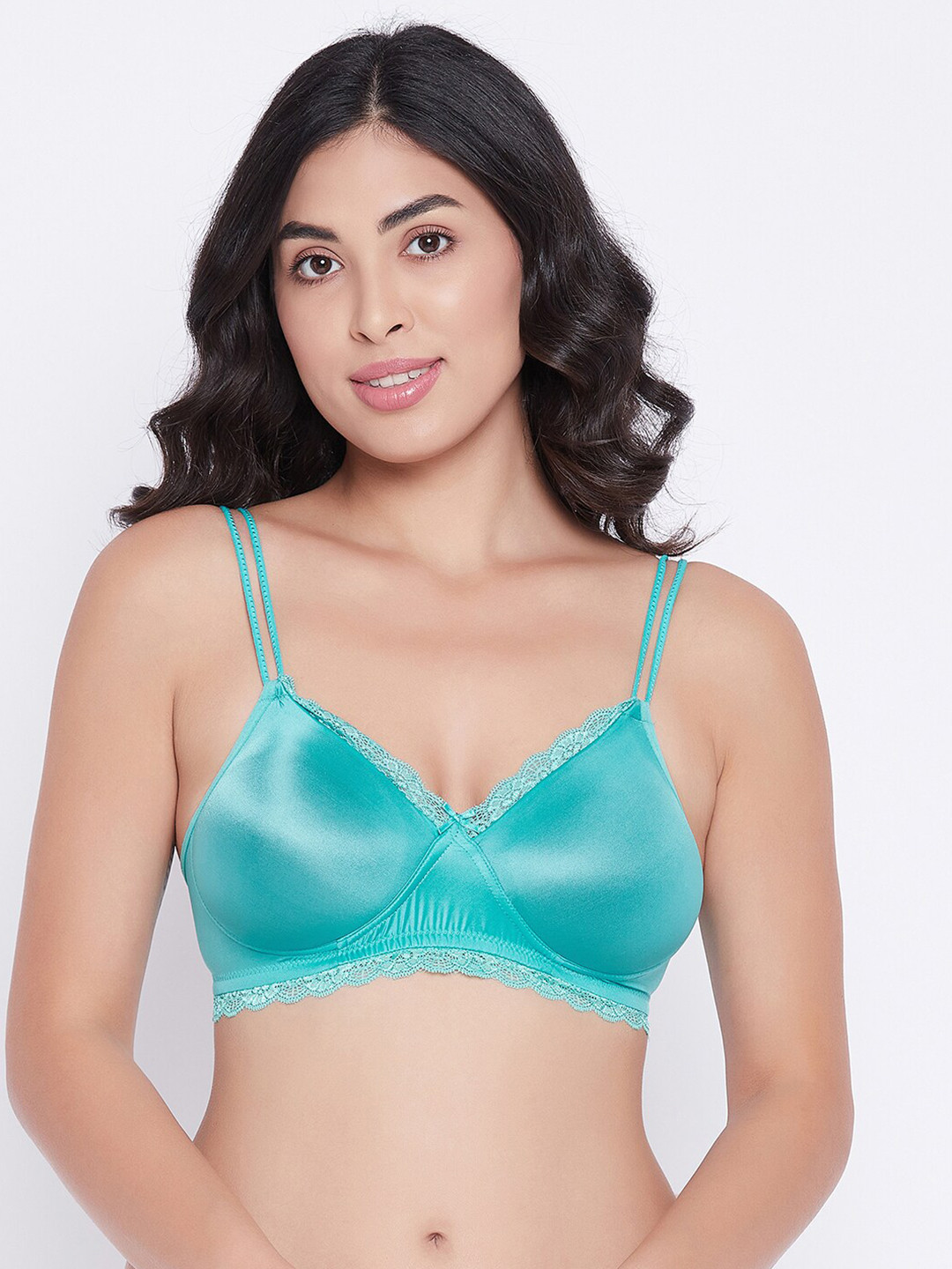 

Clovia Blue Bra Lightly Padded