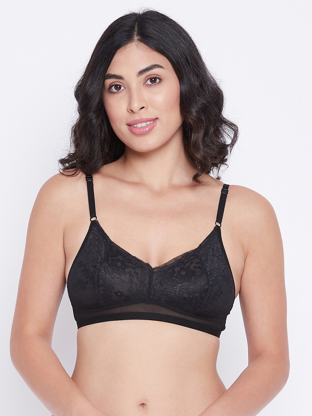 

Clovia Black Bra - Non-Wired Full Cup