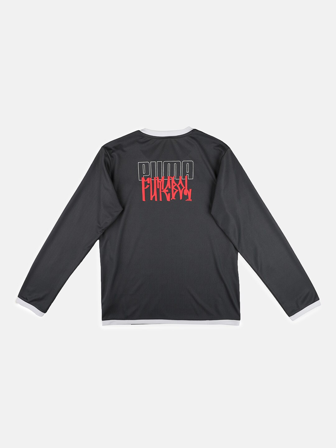 

Puma Kids Black Typography Neymar Jr. Futebol Long SleevesFootball T-shirt