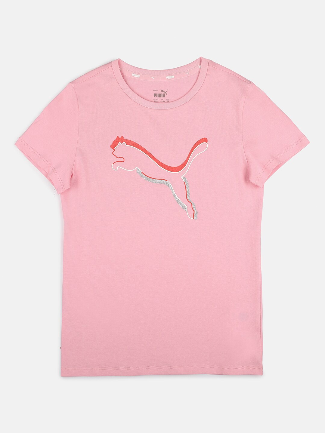

Puma Girls Pink Printed T-shirt
